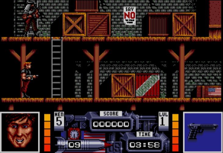Navy Seals - Atari ST game screenshot (1991) by Ocean